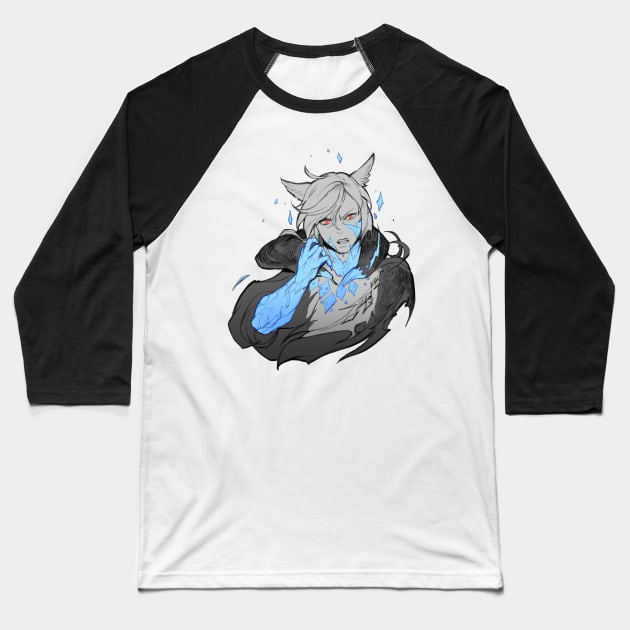 G'raha Tia - Crystal Corruption Baseball T-Shirt by shinjyu